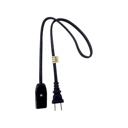 Projex Projex HPN 18/2 125 V 2 ft. L Appliance Cord 1AD-003-002FBKP
